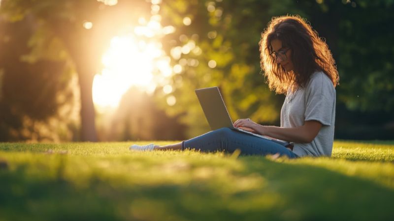 Aproveite a luz natural sempre que puder